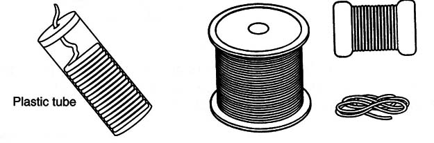 Figure 4 – How solder can be bought
