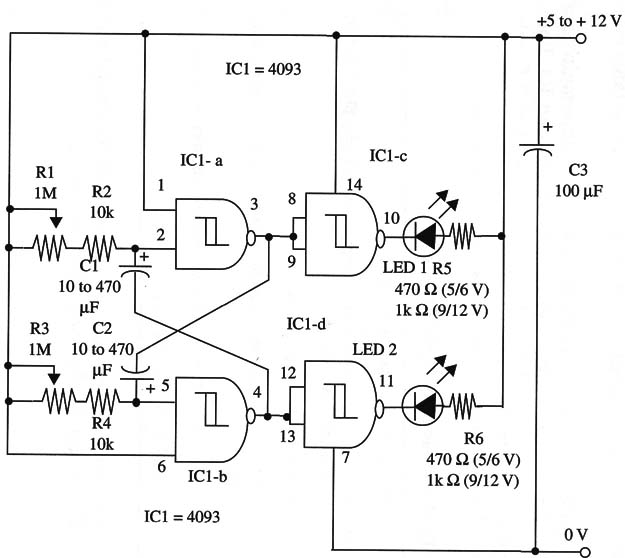 Figure 1 – Schematics for the project
