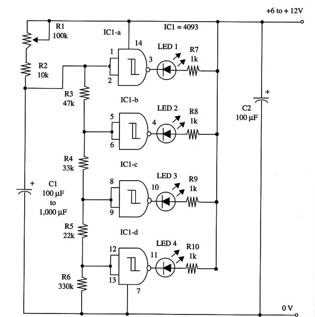 Figure 1 – Scghematic diagram of the timer
