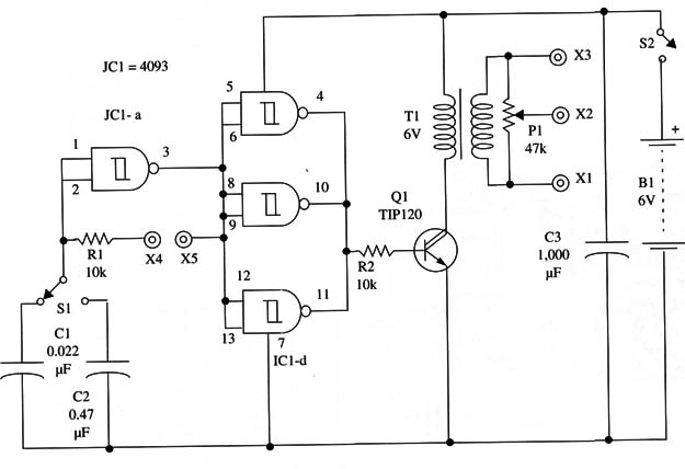 Figure 1 – Schematics for the project
