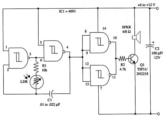    Figure 1 – Schematic diagram of the device
