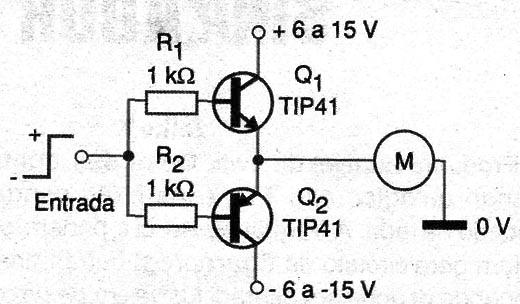 Figure 9 – Two direction motor control
