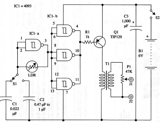 Figure 2 – Schematic diagram of the device
