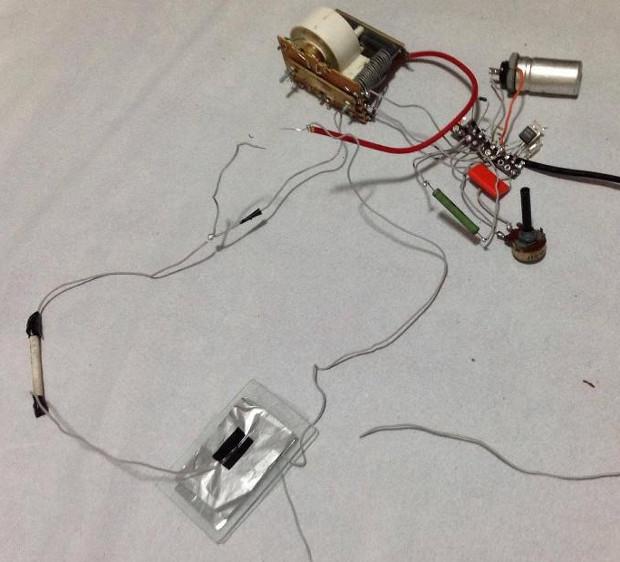 Figure 2: Very High Voltage source for electrical discharge.
