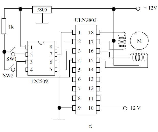 Switch controller - using the ULN2803
