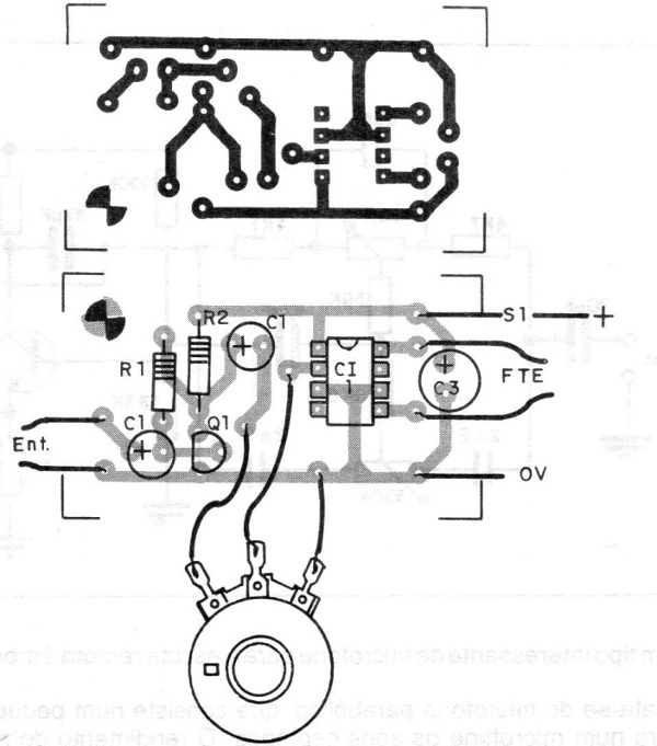 Figure 3 - Board for the amplifier
