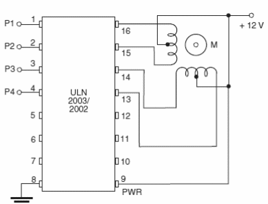 Figure 1 – Using the ULN2002/2003
