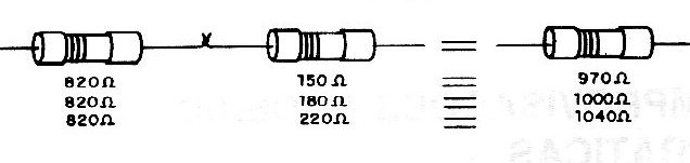 Figure 4 - Practical example with two resistors.
