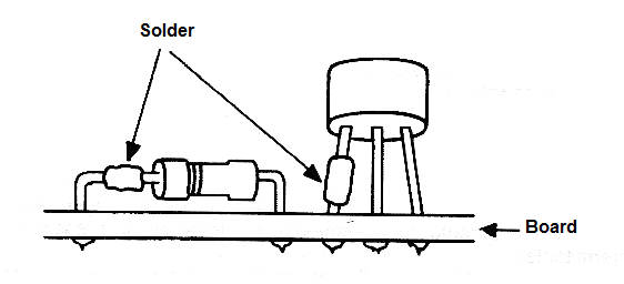 Figure 3 - Redoing the broken terminals.
