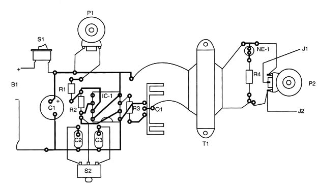 Figure 3 - Printed circuit board for the project
