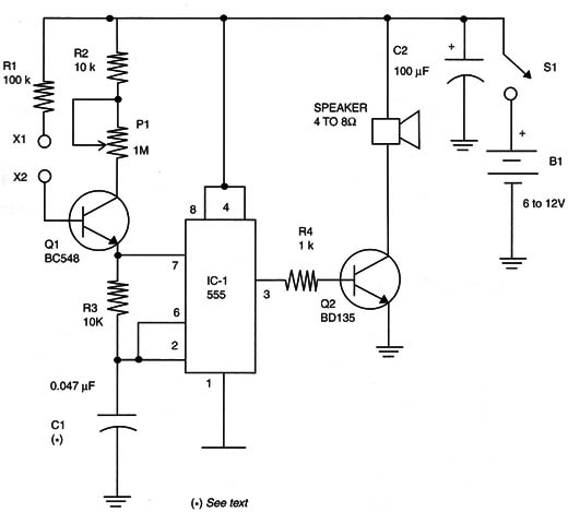 Figure 1 – Schematic diagram for the project
