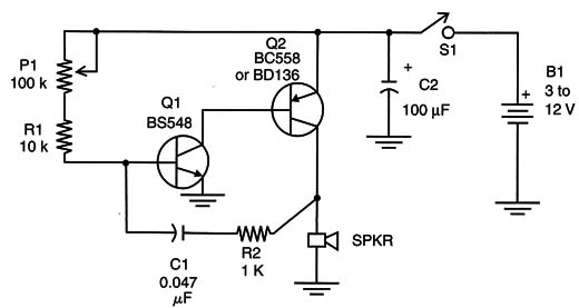 Figure 2 – Using complementary transistors
