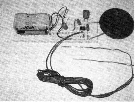 Figure 8 – Component placement on a solderless board
