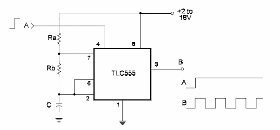 Gated CMOS 555
