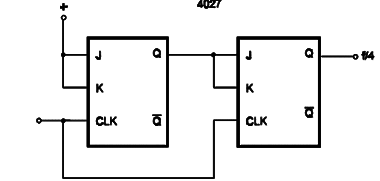 Shift Register Using the 4027
