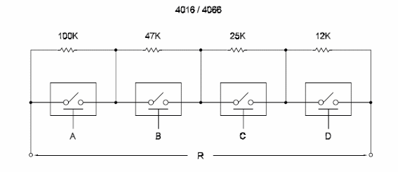 Analog-to-Digital Converter with the 4066
