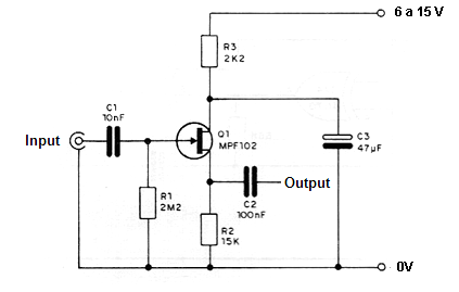 FET Preamplifier
