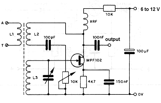 Regenerative Short Wave Receiver
