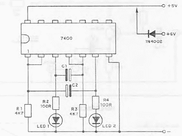 TTL Flasher 7400
