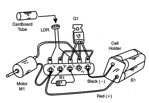 Figure 7 – Mounting the circuit using a terminal strip
