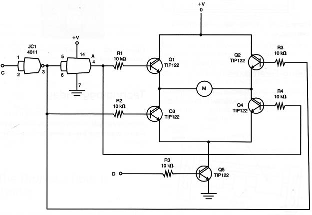 H-bridge with logic
