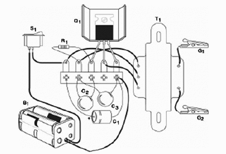 Figure 2 – Component placement on a terminal strip
