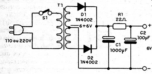 Figure 1 – Schematic diagram of the power supply
