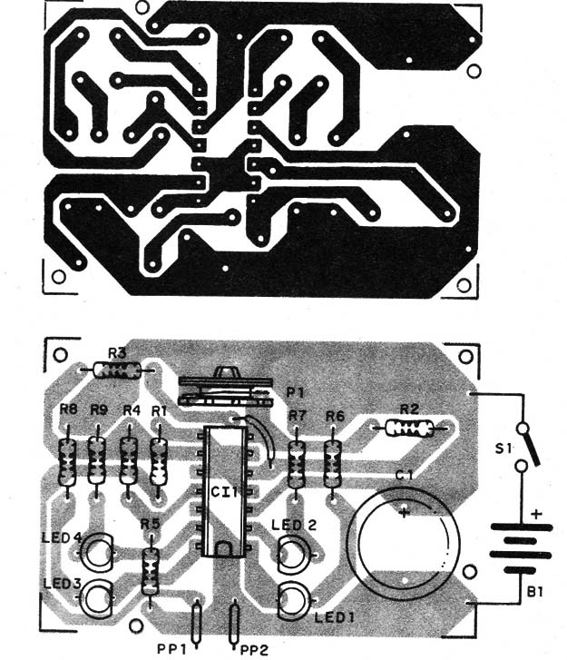 Figure 2 – Component placement on a PCB
