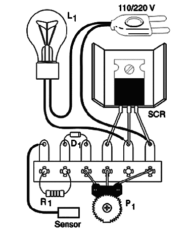 Figure 2 – Using a terminal strip as chassis
