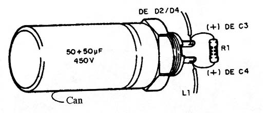 Figure 4 – Using a double-electrolytic
