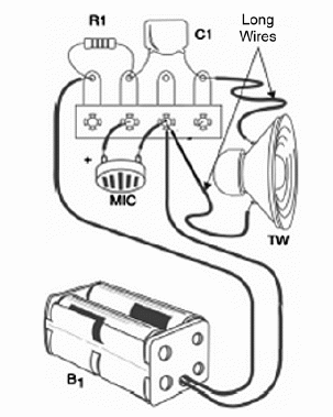  Figure 2 – The components are soldered on a terminal strip as shown ins this figure
