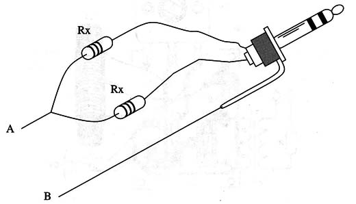 Figure 5 –Using a stereo source to drive the transformer
