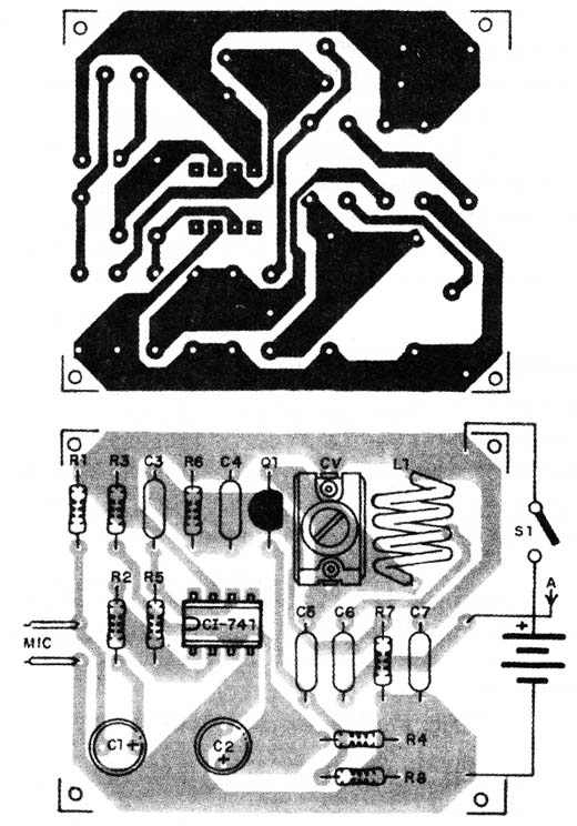 Figure 3 – PCB for the project
