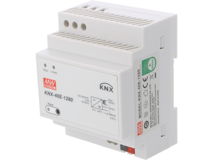 KNX power supply modules https://www.tme.com/br/en/katalog/?params=2390:1614882,1775637_seria-producenta:knx-20e,knx-40e&queryPhrase=meanwell_202404_lp%20knx&productListOrderBy=1000028&productListOrderDir=DESC
