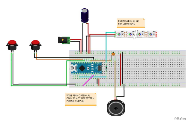 Figure 5: Electronic circuit
